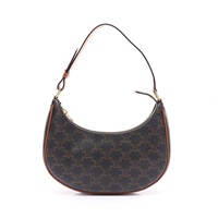 CELINE 賽琳 Ava 肩背包 棕色 PVC塗層帆布 193952BZJ.04LU