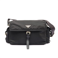 PRADA 普拉達 Explore 大號 Re-Nylon 肩背包 黑色 尼龍 1BD391