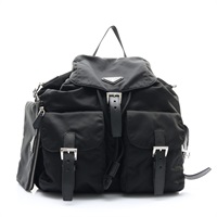 PRADA 普拉達 中型後背包 黑色 尼龍布 1BZ811 1BZ811