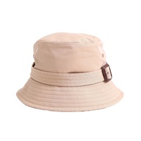 BURBERRY 巴寶莉 漁夫帽 S 卡其色 棉質 8057391