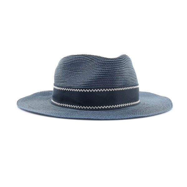 HERMES 愛馬仕 Balthazar Amiral 帽子 海軍藍色 拉菲草 帆布 H261013N 0157