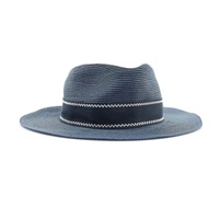 HERMES 愛馬仕 Balthazar Amiral 帽子 海軍藍色 拉菲草 帆布 H261013N 0157