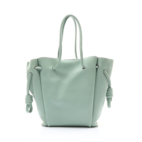 LOEWE 羅威 Flamenco Knot 肩背包 綠色 牛皮 321.12.T31