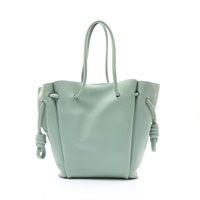 LOEWE 羅威 Flamenco Knot 肩背包 綠色 牛皮 321.12.T31