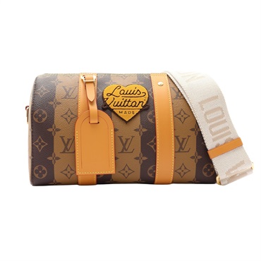 LOUIS VUITTON LV 路易威登 City Keepall 肩背包 棕色 原花帆布 M45963