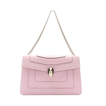BVLGARI 寶格麗 Serpenti Forever 肩背包 粉色 牛皮 288716