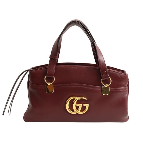 GUCCI 古馳 Arli 肩背包 紅色 牛皮 550130