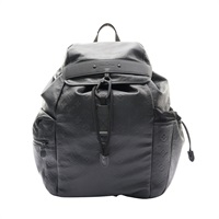 LOUIS VUITTON LV 路易威登 Discovery 後背包 黑色 原花壓紋牛皮 M43680