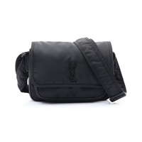 SAINT LAURENT YSL 聖羅蘭 Niki 郵差 肩背包 黑色 尼龍 776611