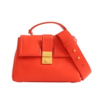 BOTTEGA VENETA BV 寶緹嘉 Piazza 兩用包 橘紅色 牛皮