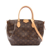 LOUIS VUITTON LV 路易威登 Turenne PM 兩用包 棕色 原花帆布 M48813