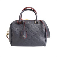 LOUIS VUITTON LV 路易威登 Speedy Bandouliere 25 深藍色 原花壓紋牛皮 無鎖頭 M43501