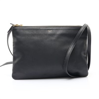 CELINE 賽琳 TRIO LARGE 肩背包 黑色 羊皮 187613BEB