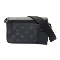 LOUIS VUITTON LV 路易威登 Bosphore Wearable 肩背包 黑色 原花帆布 M12599