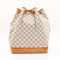 LOUIS VUITTON 路易威登 Neo 水桶包 肩背包 白色棋盤格 PVC塗層帆布 N42222