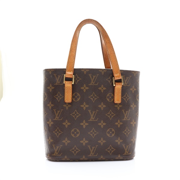 LOUIS VUITTON LV 路易威登 Vavin PM 手提包 棕色 原花帆布 M51172