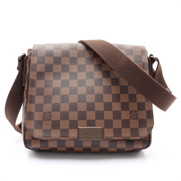 LOUIS VUITTON LV 路易威登 District PM 肩背包 棕色 棋盤格帆布 N41213